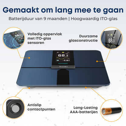 Robi S10 Pro WiFi Personenweegschaal