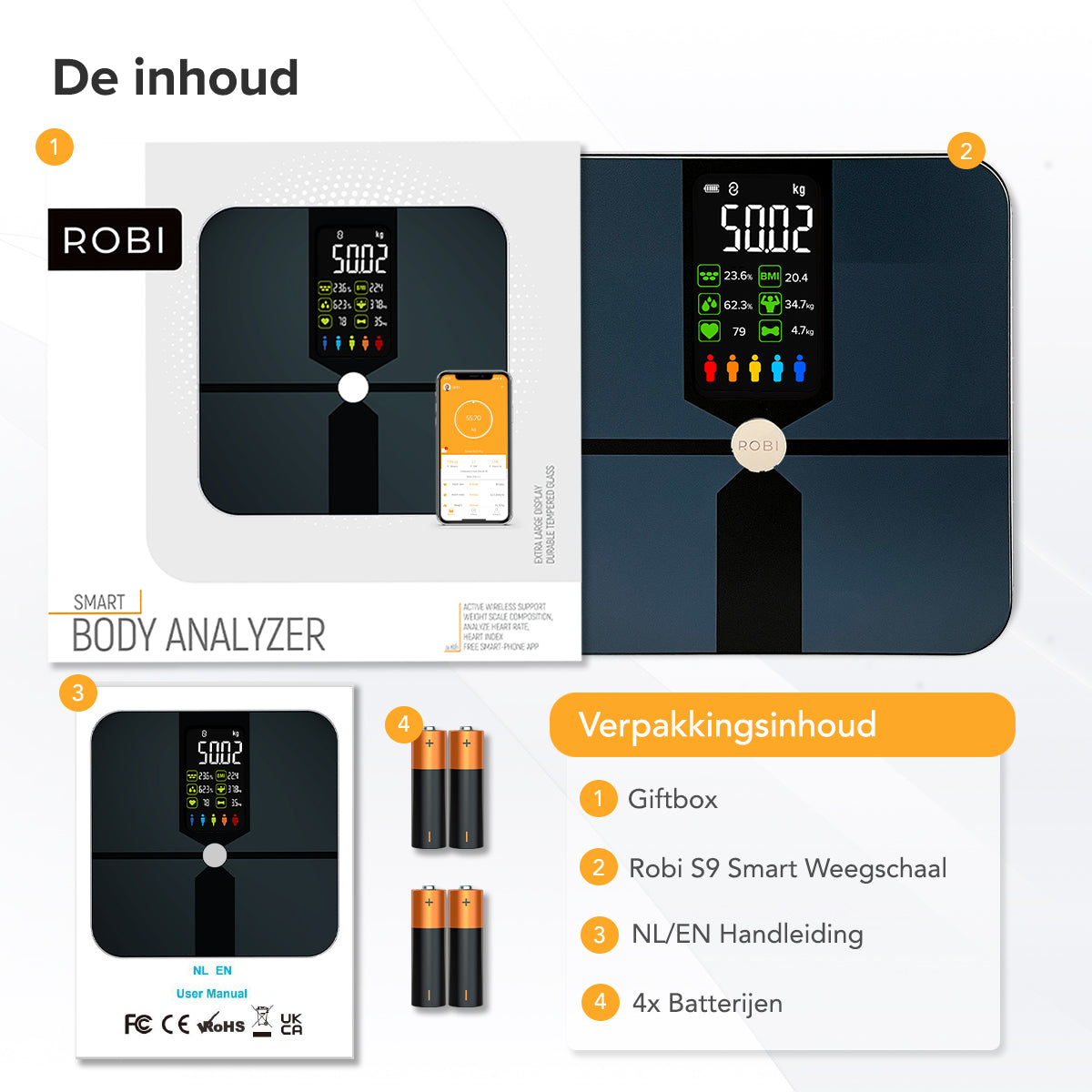 Robi S9 Personenweegschaal