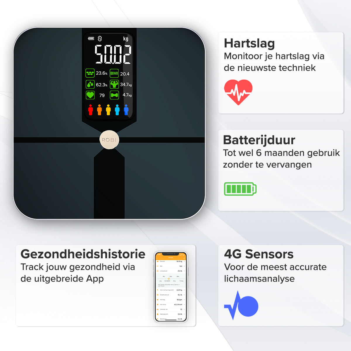 Robi S9 Personenweegschaal