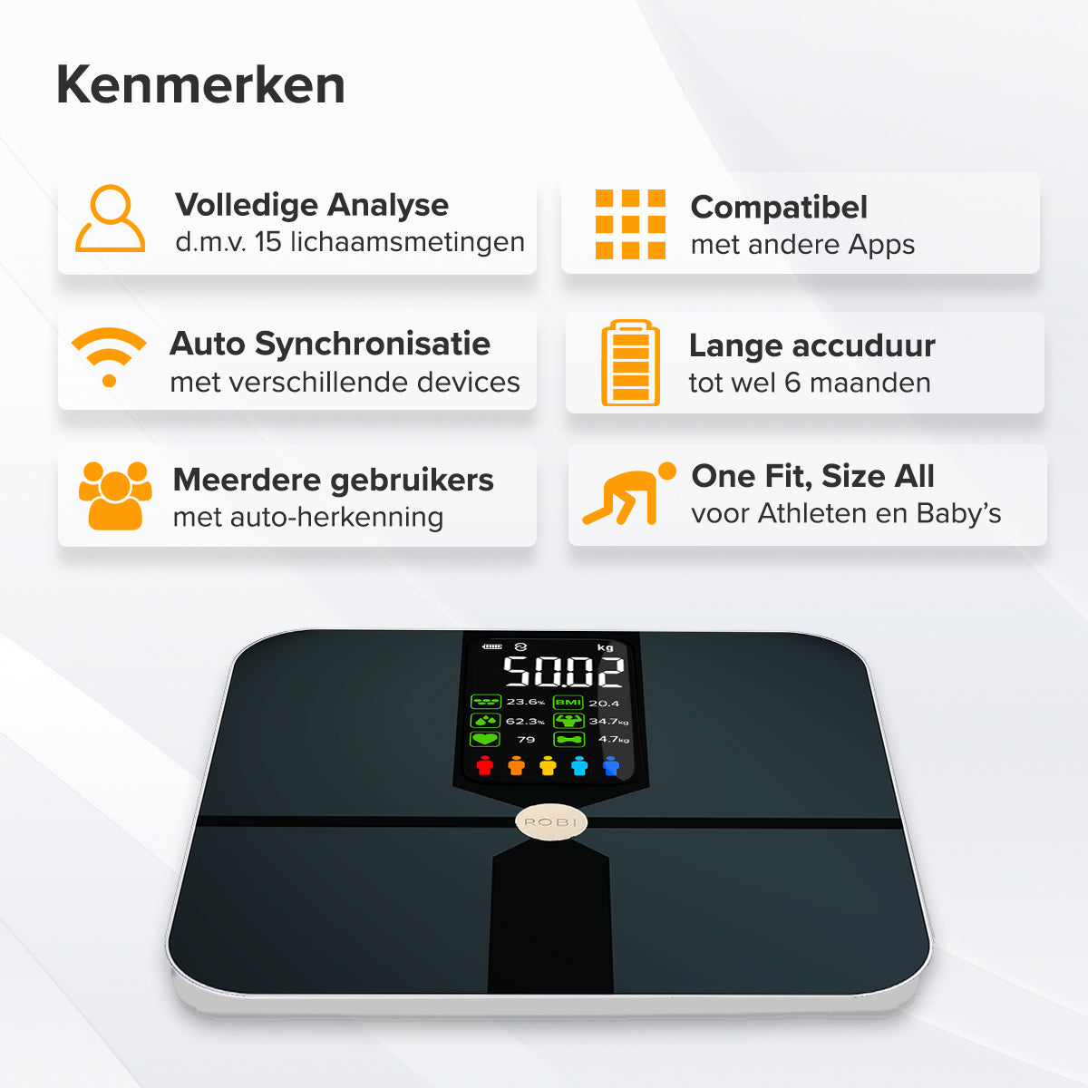 Robi S9 Personenweegschaal