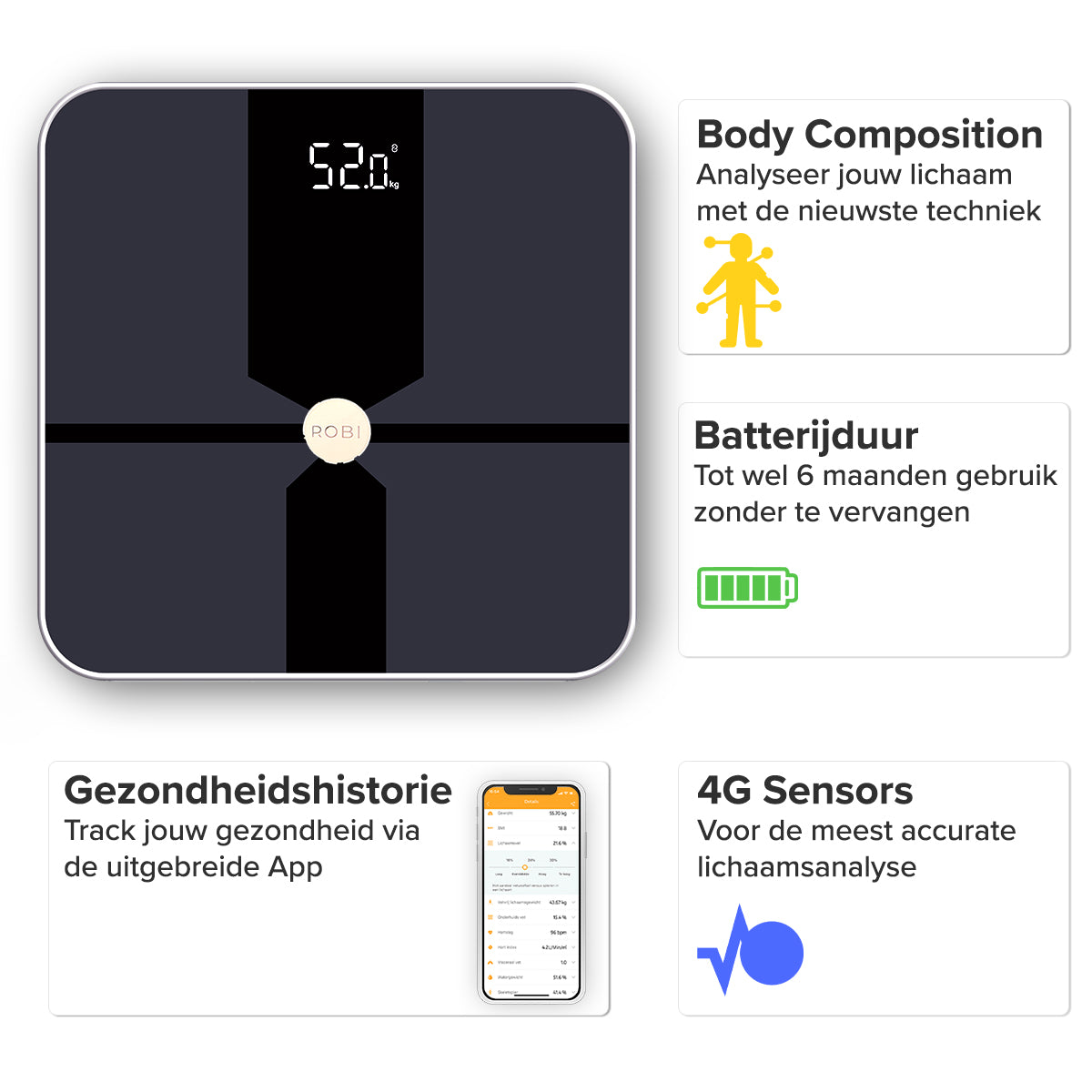 Robi S6 Personenweegschaal